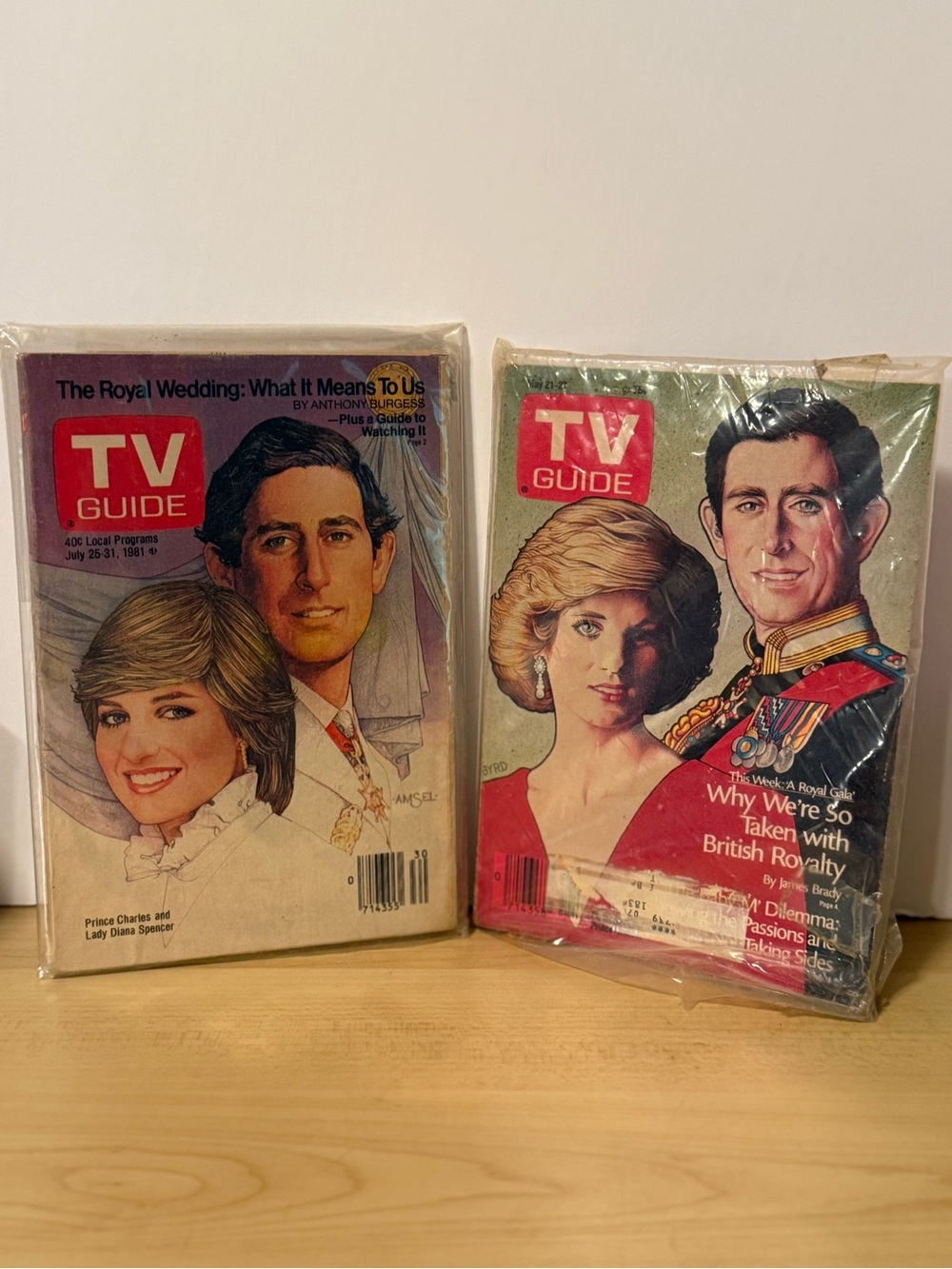 Princess Diana TV Guide Set